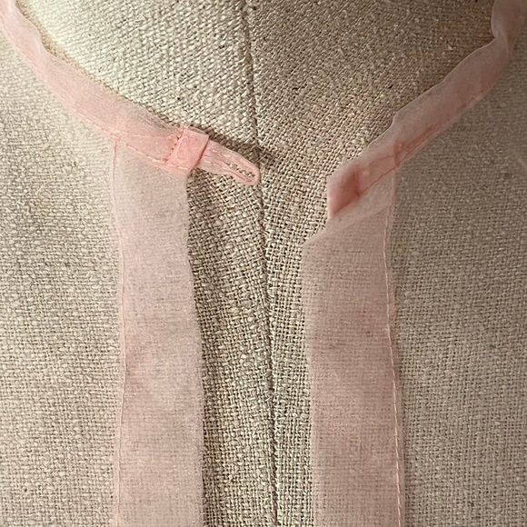 Pink Organza Cropped Topper Jacket - Picture 3 of 5